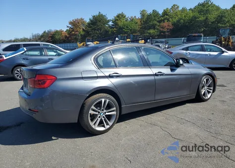 2016 BMW 328 Xi Sulev z USA, uszkodzony, nr VIN WBA8E3C58GK503204
